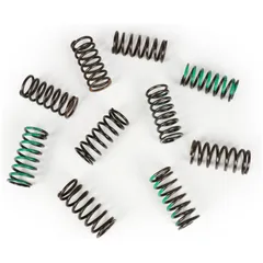 Clutch spring set -BGM PRO- Lambretta LI, LI S, SX. TV (series 2-3), DL/GP - soft (6.2 spring coils, elastic constant=4.7, green