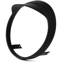 Scheinwerferzierring mit Schirmchen Moto Nostra Vespa GTS 300 HPE (2019-), GTS 125 IGET (2019-) schwarz matt 50979