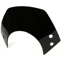 Windschutzscheibe ohne Halter Moto Nostra b=340mm, h=105mm Vespa GT, GTL, GTS, GTS Super 125-300ccm schwarz 51000