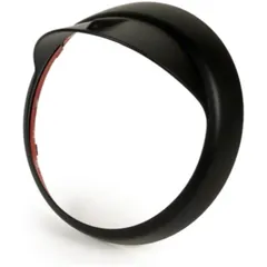 Scheinwerferzierring mit Schirmchen Moto Nostra Vespa LX 50, LX 125, LX 150, GTV, GT60 125-300 schwarz matt 51016