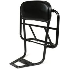 Gepäckträger mit Rückenlehne inkl. Rückenpolster Moto Nostra V2 Vespa PX80, PX125, PX150, PX200 schwarz 51088