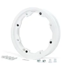Felge BGM PRO, schlauchlos, 2.10-10 Zoll Aluminium Lambretta LI Serie 1-3, LI S, SX, TV Serie 2-3 weiß 51098