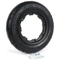 Komplettrad BGM Sport, schlauchlos, Lambretta 3.50 10 Zoll TL 59S (reinforced) Felge 2.10-10 schwarz 51108
