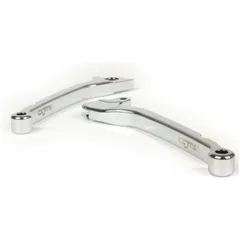 Bremshebel Set BGM PRO CNC Sport, lang (165mm) Vespa LX, LXV, S, Primavera 50-150, Sprint50-150 chrom 51117