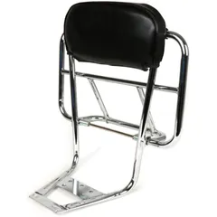 Gepäckträger mit Rückenlehne Chrom inkl. Rückenpolster Moto Nostra V2 Vespa PX80, PX125, PX150, PX200 51122