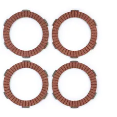 Clutch friction plate set -BGM PRO TOURING Alu- Lambretta LI, LIS, SX, TV (series 2-3), DL, GP - 4 plates 51275