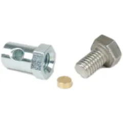 Clamping nipple / screw nipple BGM Original Ø=7.0x12.5mm 10 pieces for Vespa PK XL2, Vespa Cosa 51356