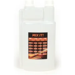Oil jug - squeeze bottle -BGM PRO 1000ml- with dosing chamber and two lids 51382