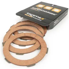 Clutch friction plate set -BGM ORIGINAL- Lambretta LI, LIS, SX, TV (series 2-3), DL, GP - 4 plates 51420