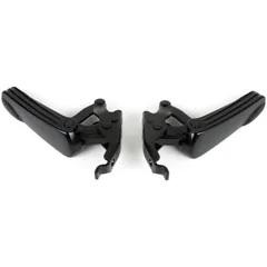 Fußrasten-Set Moto Nostra schwarz matt/schwarz matt für Vespa GT, GTL, GTS 125-300, GTV 51456