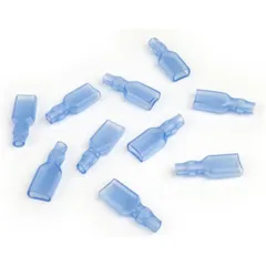 Isolierschlauch für Kabelschuh Flachsteckhülse 6,3mm Ø=0,5-1,0mm² DIN 46248 10stk. 51481