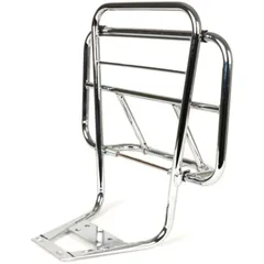 Gepäckträger mit Rückenlehne Moto Nostra V2 Vespa PX80, PX125, PX150, PX200 Chrom 51498