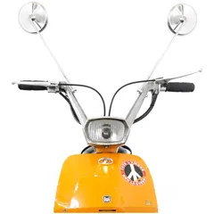Spiegel Edelstahl BGM PRO Lambretta Lui 50CL, Lui 75 S&SL , Luna, Vega ,Cometa rund 51504
