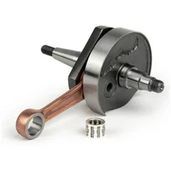 Crankshaft -BGM ORIGINAL Standard (rotary valve)- Vespa V50, PK50 S (Ø 19mm cone) 51544