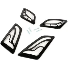 Blinkergitter-Set Moto Nostra Vespa GT, GTL, GTV, GTS 125-300 schwarz glänzend 51557