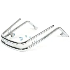 Stoßstange vorne Moto Nostra Doppelrohr Vespa PX80, PX125, PX150, PX200 Chrom 51580