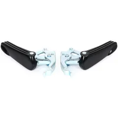 Fußrasten-Set Moto Nostra Vespa GT, GTL, GTS 125-300, GTV schwarz matt/zink 51626