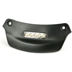 Number plate light -MOTO NOSTRA LED- Vespa Primavera, Sprint - matt black 51628