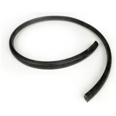 Seitenhaubengummi BGM ORIGINAL links schwarz Vespa PX, T5 125ccm 51702