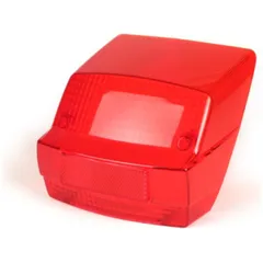 Tail light lens -MOTO NOSTRA- Vespa PX (-1984) with E-mark - red 51742