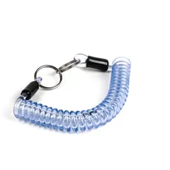 Schlüsselspirale Schlüsselanhänger Moto Nostra Länge 150mm Blau 51848