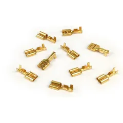 Kabelschuh Flachsteckhülse 6,3mm Ø=1,0-1,5mm² DIN 46340 10stk. 51892