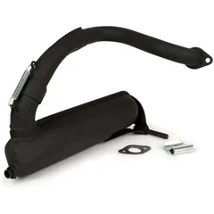 Auspuff BGM PRO Banane TOURING Vespa PV125, ET3 125 Schwarz 51938