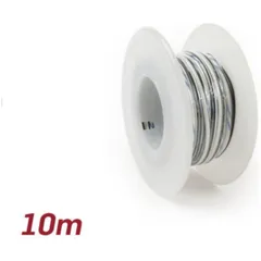 Elektrokabel Universal 0,85mm² 10m weiß, schwarz 52106