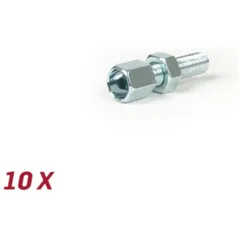 Adjuster screw set M7 x 25mm -BGM ORIGINAL- 10 pcs 52123