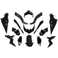 Verkleidungskit 15-teilig schwarz glänzend für Yamaha X-Max 125, 300 2018- 52398