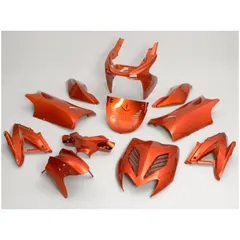 fairing kit 11-piece orange metallic for Yamaha Aerox, MBK Nitro 50cc, 100cc 2-stroke 52400