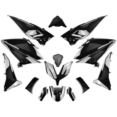 Verkleidungsteile Kit 14-teilig schwarz für Yamaha T-Max 530 2015-2017 52404