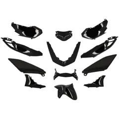 Verkleidungskit 12-teilig schwarz glänzend für Yamaha N-Max 125, 155i 2021- 52409