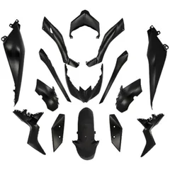 Verkleidungskit 15-teilig schwarz matt für Yamaha X-Max 125, 300 2018- 52413