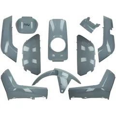 Verkleidungskit 10-teilig Nardo grau glänzend für NIU-N1, NQi-Sport 52420