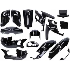 fairing kit 15-piece black metallic primed for Gilera Runner 52422