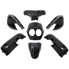 Verkleidungskit 7-teilig schwarz metallic für Yamaha Neos, MBK Ovetto 50ccm 2T 2008- 52518