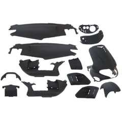 Verkleidungskit EDGE 15-teilig schwarz matt für Gilera Runner -2005 52526