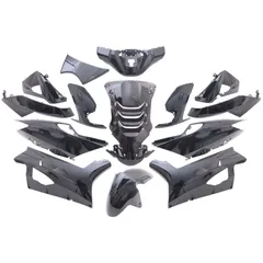 Verkleidungskit EDGE 14-teilig schwarz metallic für Peugeot Speedfight 4 52540