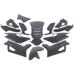 Verkleidungskit EDGE 14-teilig schwarz matt für Peugeot Speedfight 4 52543