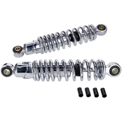 shock absorber set rear 240mm chrome 52583