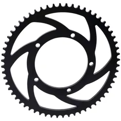 sprocket Premium 60 teeth 428 5-fold screwed aluminum black for Sherco SM 50, SE 50 Euro5 2020- 52650