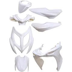 Verkleidungskit 7-teilig weiß für Yamaha Aerox, MBK Nitro 2013-2017 53122