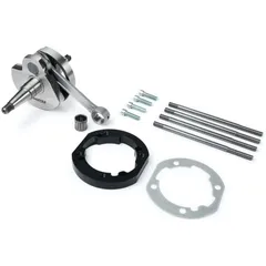 Adapterplatten Set / Spacer 210ccm J&G inkl. BGM Kurbelwelle 2% für Vespa PX80, PX125, PX150, Cosa125, Cosa150, Sprint Veloce150