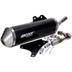 Auspuff Tecnigas 4Scoot TRE für Vespa Primavera / Sprint, Piaggio Liberty / Zip 50 iget Euro4 / Euro5 53292