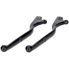 Brake lever set glossy black for Vespa GTS 125 (ZAPMD3202, ZAPMD3203), Vespa GTS 300 HPE (ZAPMD3103, ZAPMD3104) 53456