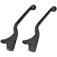 Brake lever set aluminum black matt for Vespa GTS 125, Vespa GTS 300 HPE 53457