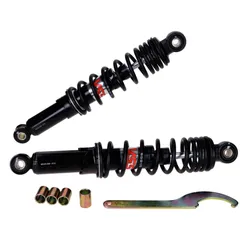 Shock absorber set YSS Pro-X black 300mm for Puch Maxi, Tomos 53603