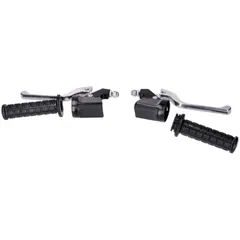 Handle fittings set left and right for Hercules, Kreidler, Sachs, Zündapp 53606