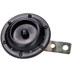 Horn 12V DC black universal 53692